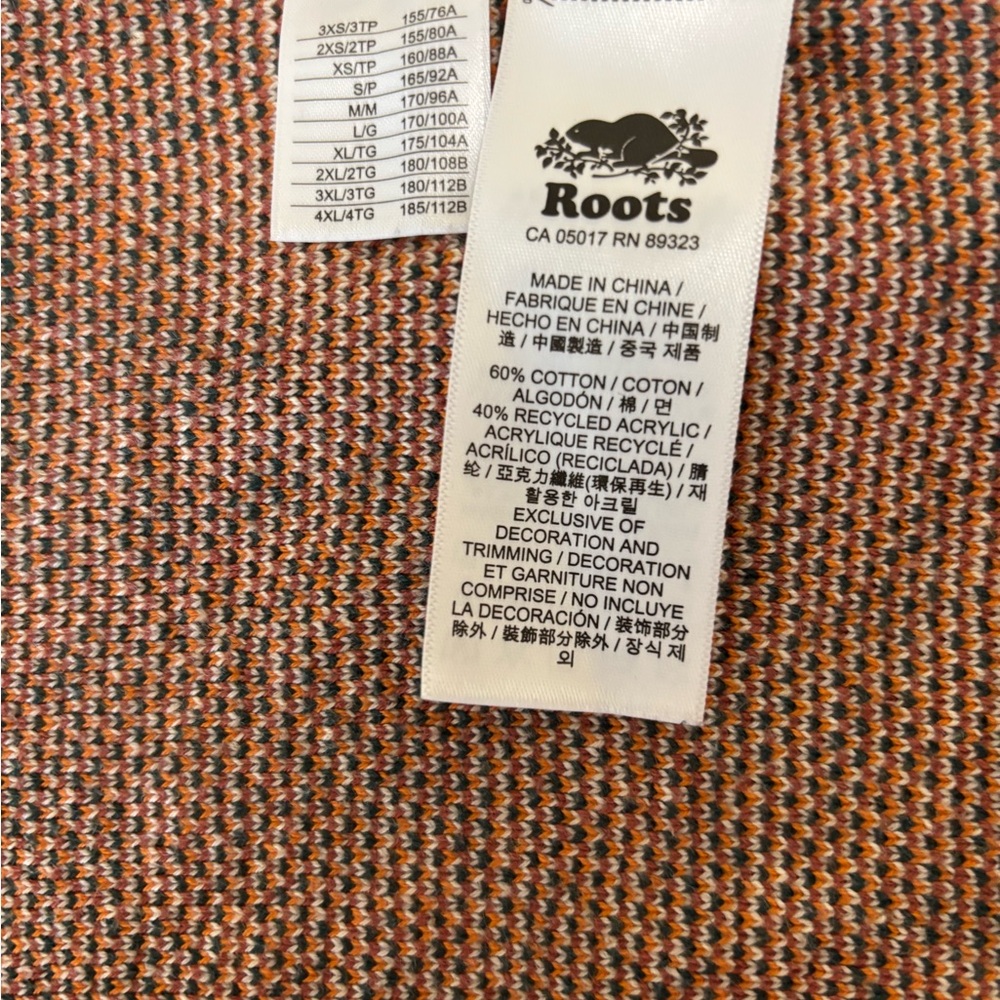Roots Cabin Mountain Landscape Knit Sweater | Size XL - Picture 9 of 10